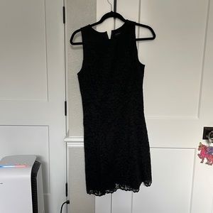 Ann Taylor Size 6 Black lace dress